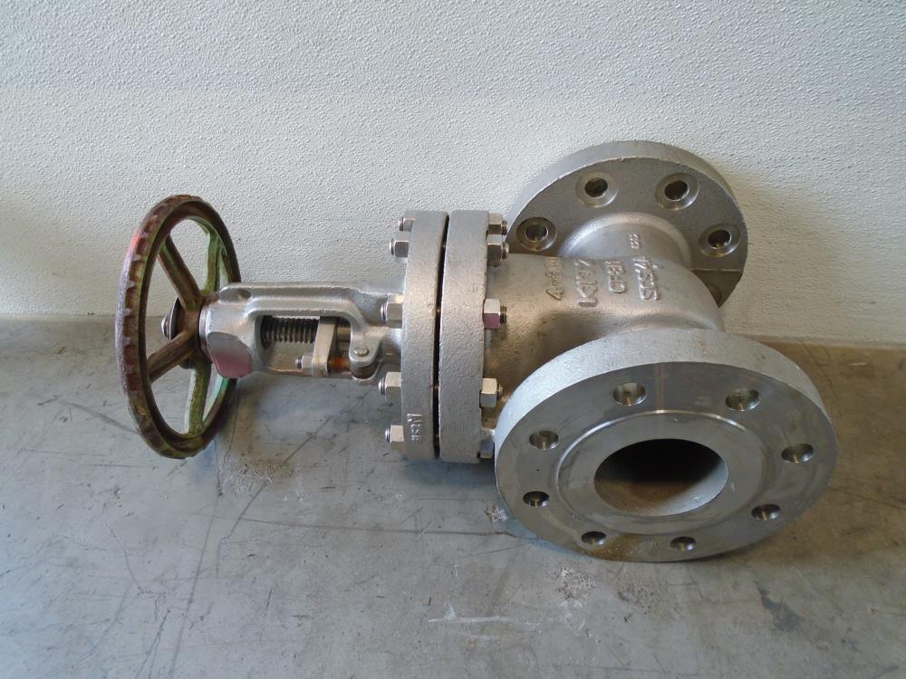 Kitz 4" 300# CF8M Gate Valve, Fig# 300UMAM-GRF